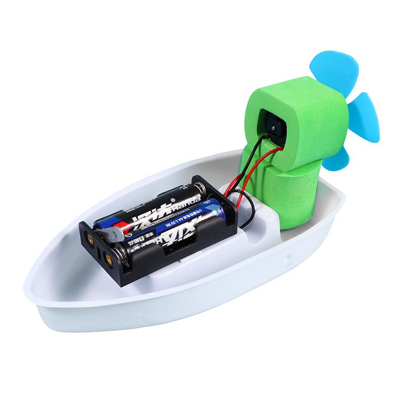 DIY Wind-Powered Model Boat Kit for Primary School Students