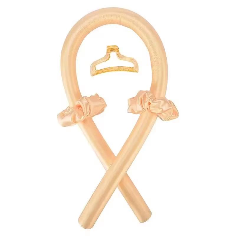 

Женские термостойкие щипцы для завивки волос, повязка на голову для завивки волос, мягкие блестящие щипцы для завивки волос, парикмахерские инструменты, аксессуары шампанского