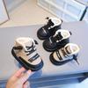 Chaussures d'hiver pour bébé, bottes en cuir PU et coton pour bébé, filles et garçons, chaudes, épaisses, en peluche, semelles souples, antidérapantes, bottes de neige