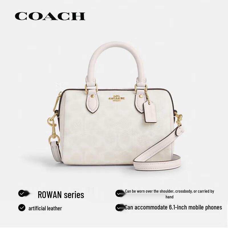 COACH Rowan Mini Boston Bag