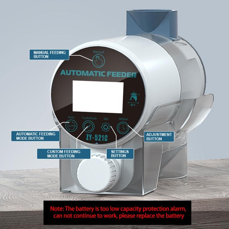 Fish for Tank Feeding Automatic Timer for Vacation Weekend Holiday Fish Food Feed Timing for Holiday Timer