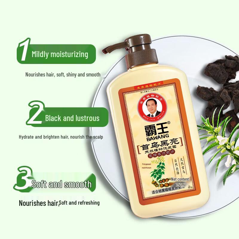 Bawang Shouwu Black & Bright Shampoo