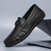 Fashion Luxury Brand Comfortable Men Moccasins Soft Male Driving Shoes Fashion Leather Men Casual Shoes Slip On Italian Formal Loafers