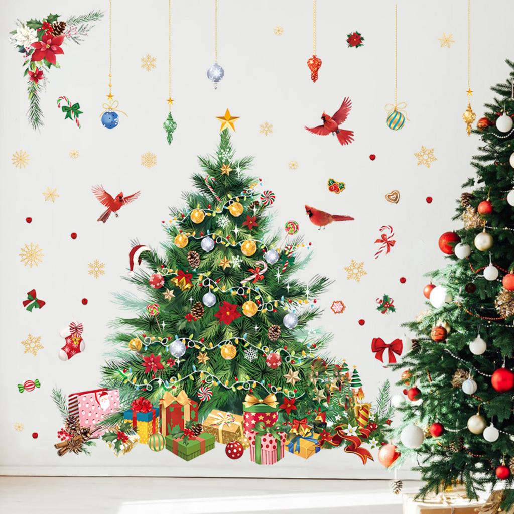 Removable Static Cling Window Decals - Reusable No Residue Window Stickers For Seasonal & Business Decor