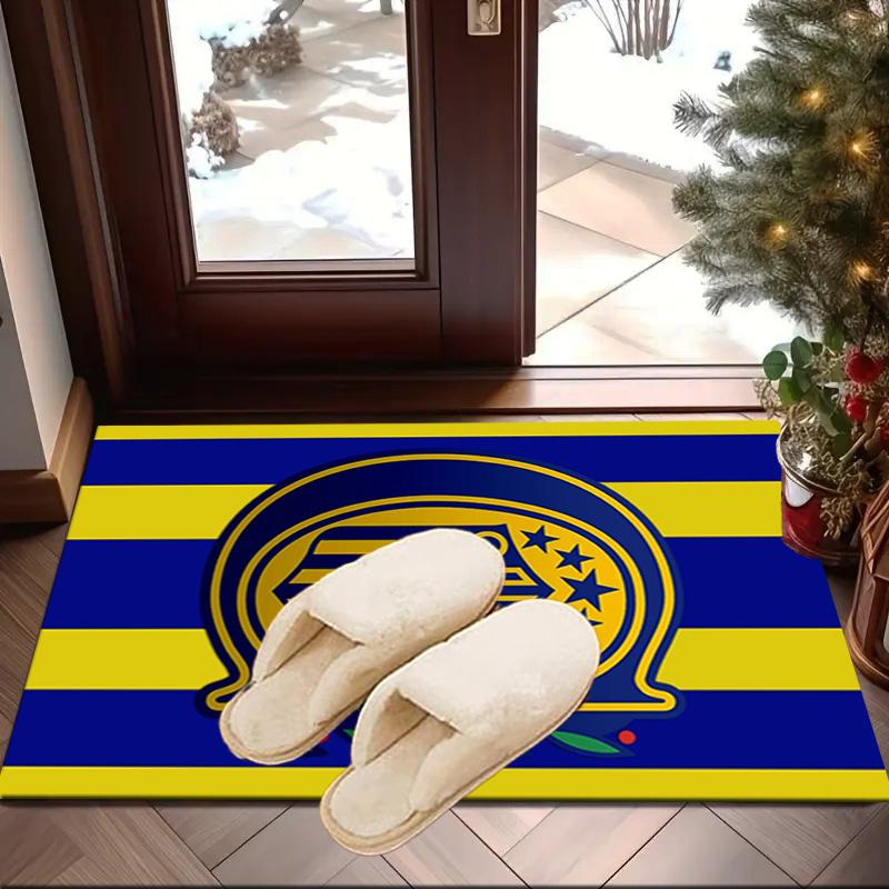 Rosario Central Crest Area Rug for Office, Chair Rug, Decorative Carpet Livingroom Mat, Large Size Fan gifts Christmas gifts
