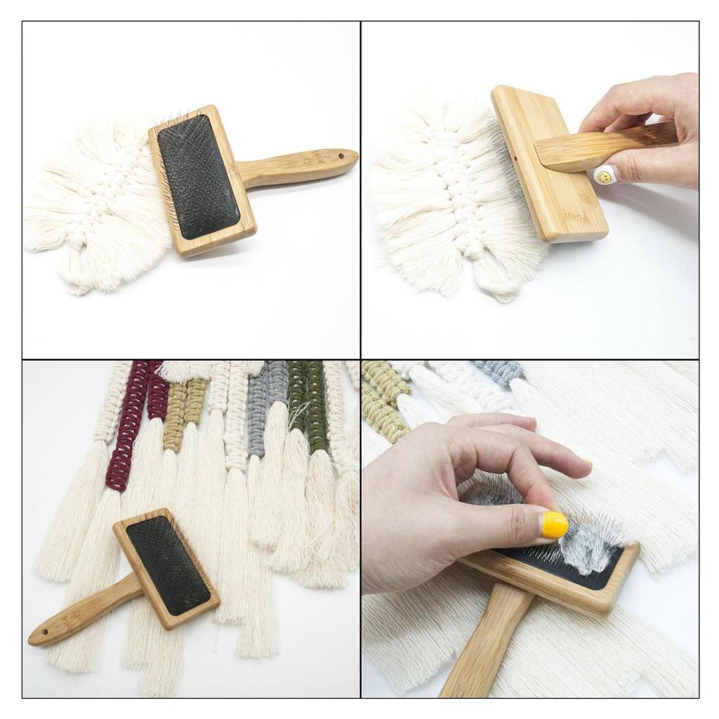 Dog Cat Slicker Brush Grooming Cleaning Brush Comb Shedding Tool