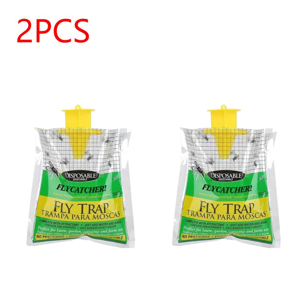 1-20 Pièces Piège à Mouches Suspendu Sac Jetable Attrape-Mouches Piège à Moustiques Attrape-Mouches Guêpes Insectes Tueur d'Insectes Piège à Mouches Jardin Extérieur