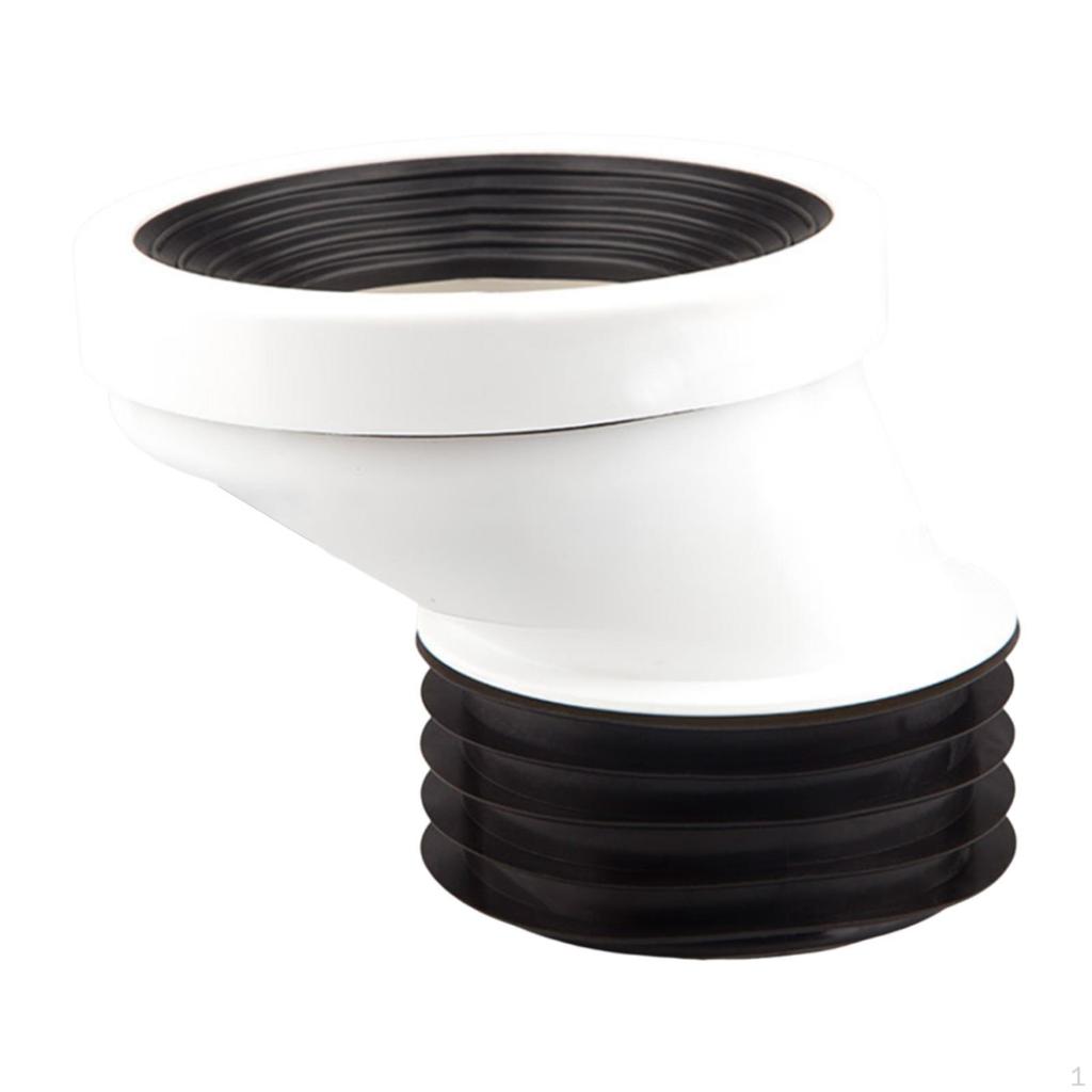 Bathroom Plumbing Accessory: Offset Toilet Flange Connector for System Maintenance