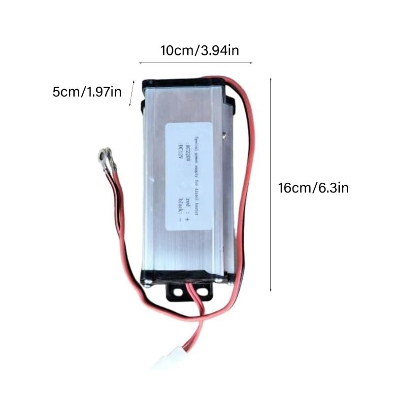 Advanced 110V To 12V Power Adapter Converter Featuring Overload Protection for 5KW / 8KW Winter Air Heater