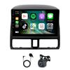 9-inch Built-in CarPlay + Android Auto / 2 + 64G + AHD Camera + Microphone For 2001-2006 Honda CRV Android 15 Car Navigation