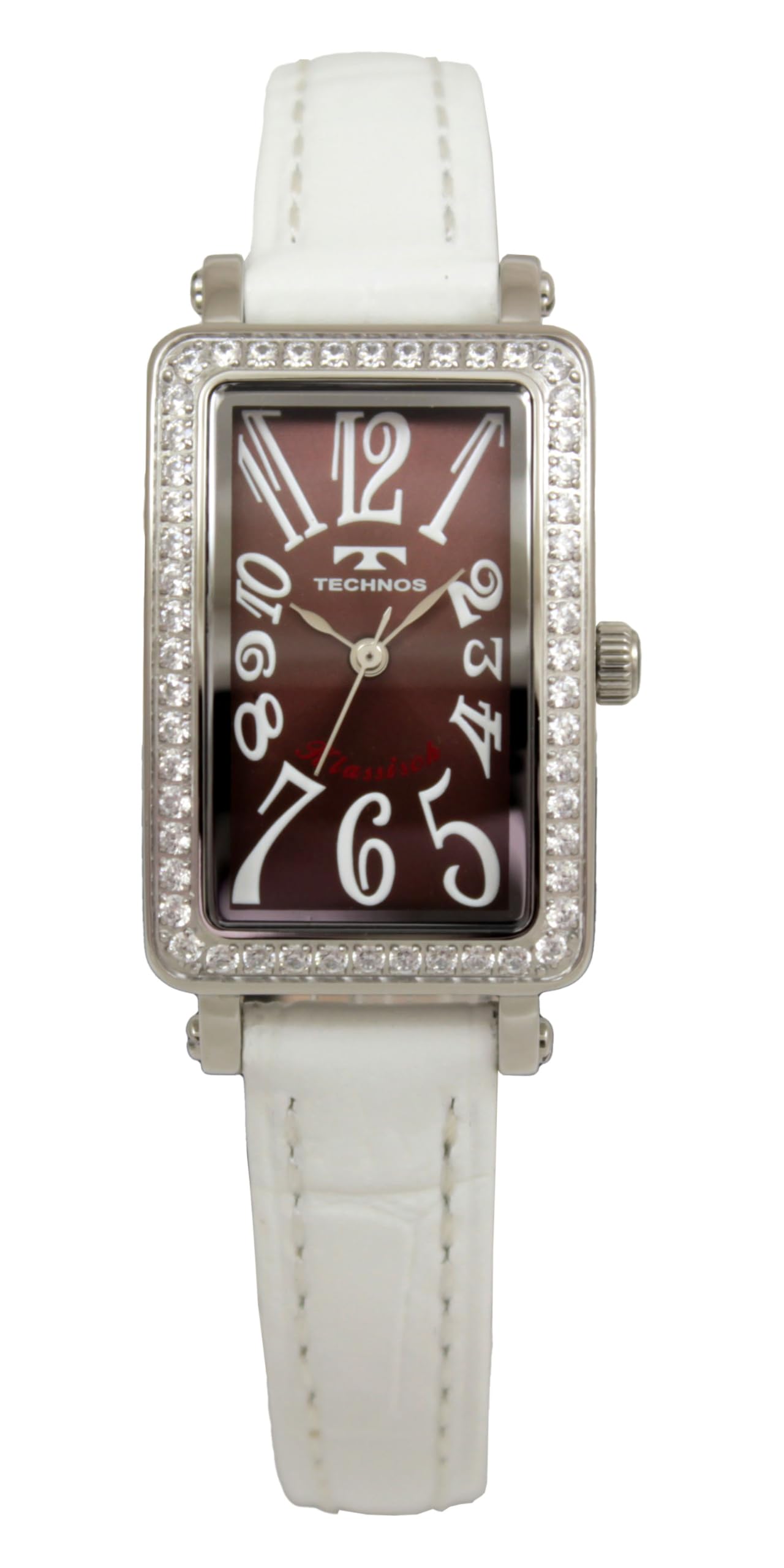 

Technos Pave Watch T9935BW White Women s