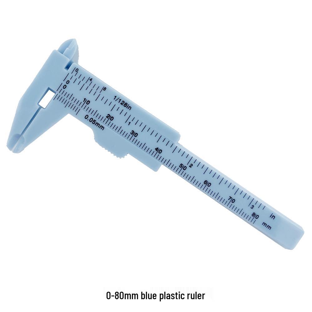 Plastic Vernier Caliper 0-150mm Measuring Tool for Students