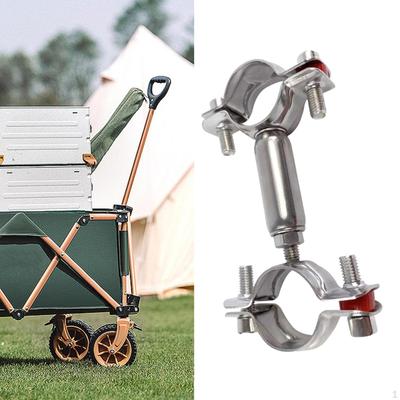 Camper Connector Adjustable Connection Artifact Double Heads Bracket Sturdy Portable Fixed Support