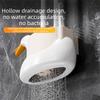 White Grey Color Toilet Brush Soft Rubber Brush Head Toilet Cleaner  Bathroom Cleaning