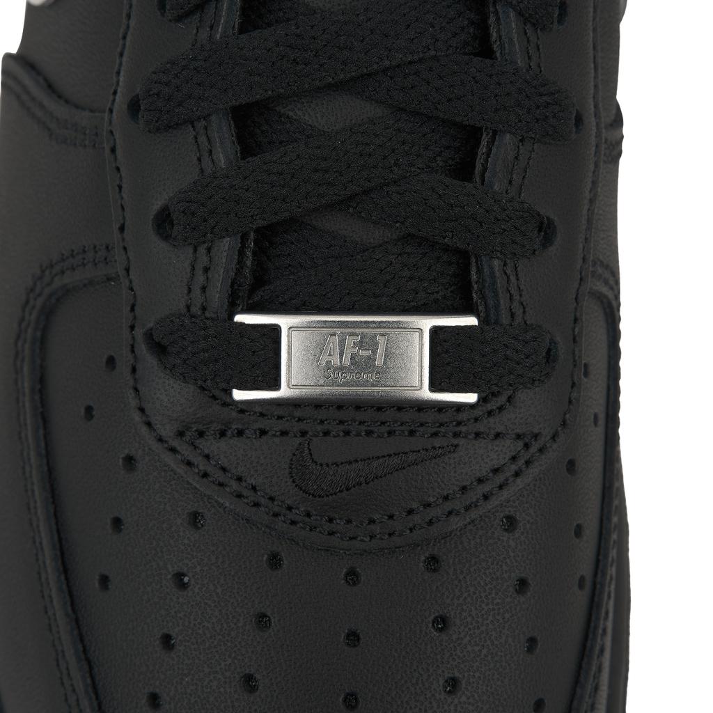 Supreme X Nike Air Force 1 Low Box Logo - Black White Unisex Sneakers CU9225-002