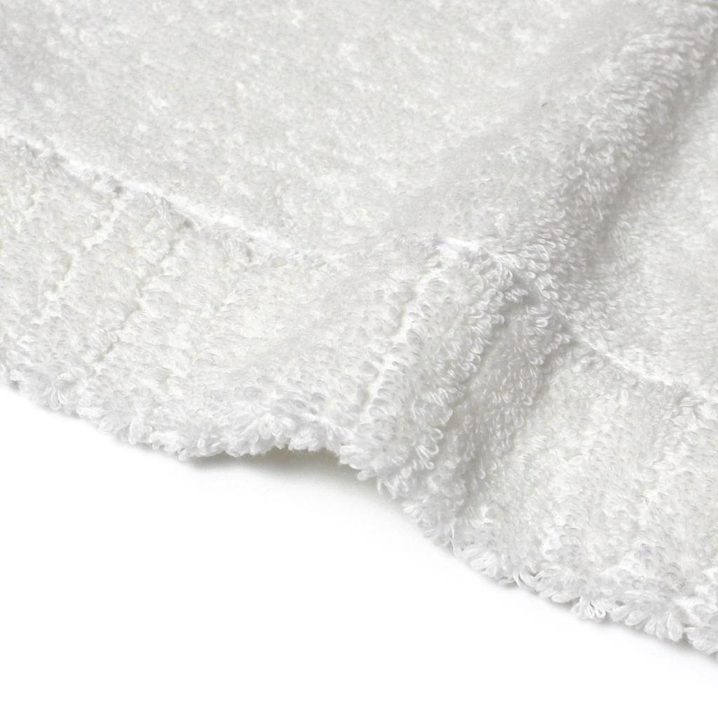 Iori IORINO Imabari Bath Made in Absorbent [Yokusui] Towel, Japan, (White)