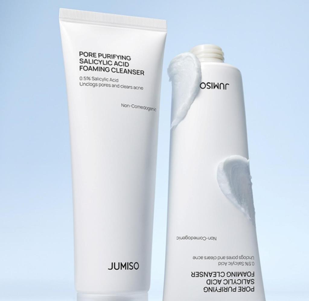 jumiso Pore Purifying Salicylic Acid Cleansing Foam Deep Cleansing Exfoliating 120ml Korean Cleanser Daily Face Wash