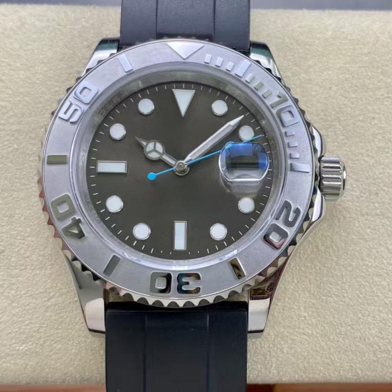 Rolex Yacht-Master 126622 40mm Quadrante Grigio Cinturino in Gomma Orologio Automatico di Lusso da Uomo