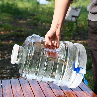 Water Container with Faucet Drinking Barrel Storage Jug Bucket for
