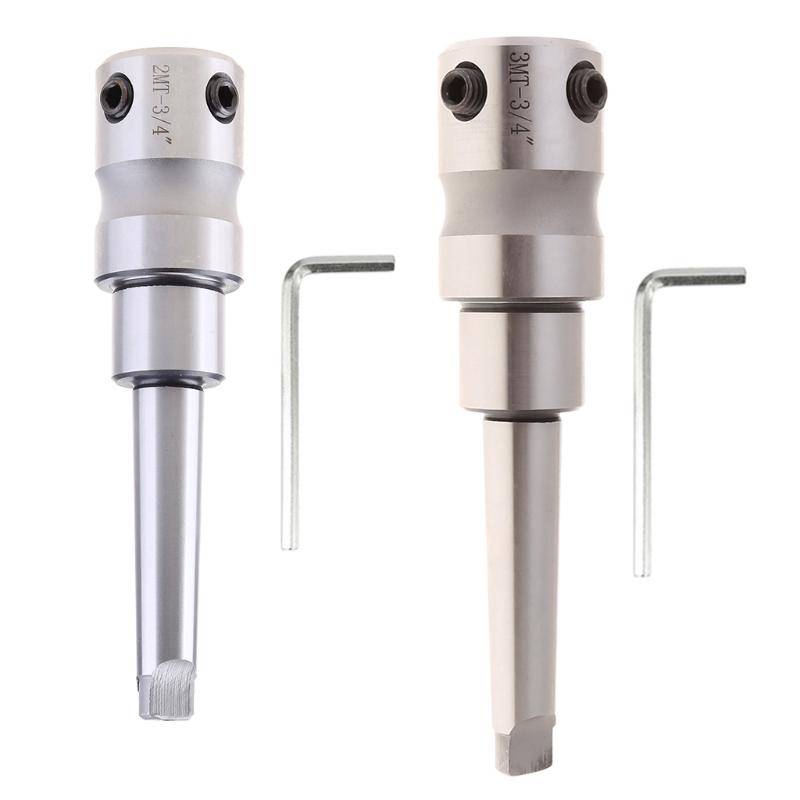 Industrial Tools Annular Cutter Arbor Fauge Annular Cutter Arbor with Morse Taper MT2 for 3/4 Inch Weldon Shank Annular