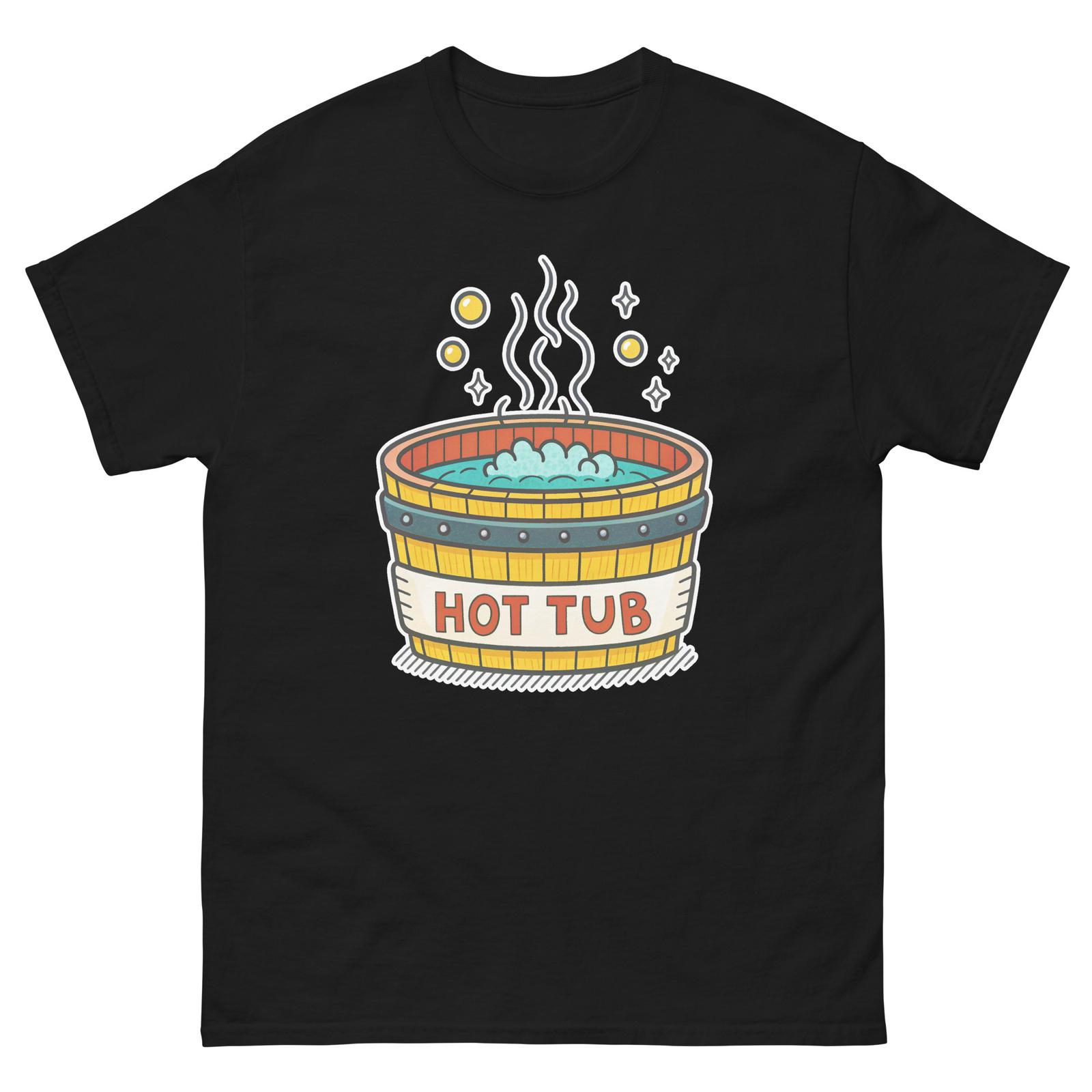 Hot Tub Hotel Item Travel Motel T-Shirt L