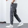 Jeans Men's Spring and Autumn New Men's Pants Loose Tie Nine-point Pants Trendy Brand Versatile Harlan Casual Pants