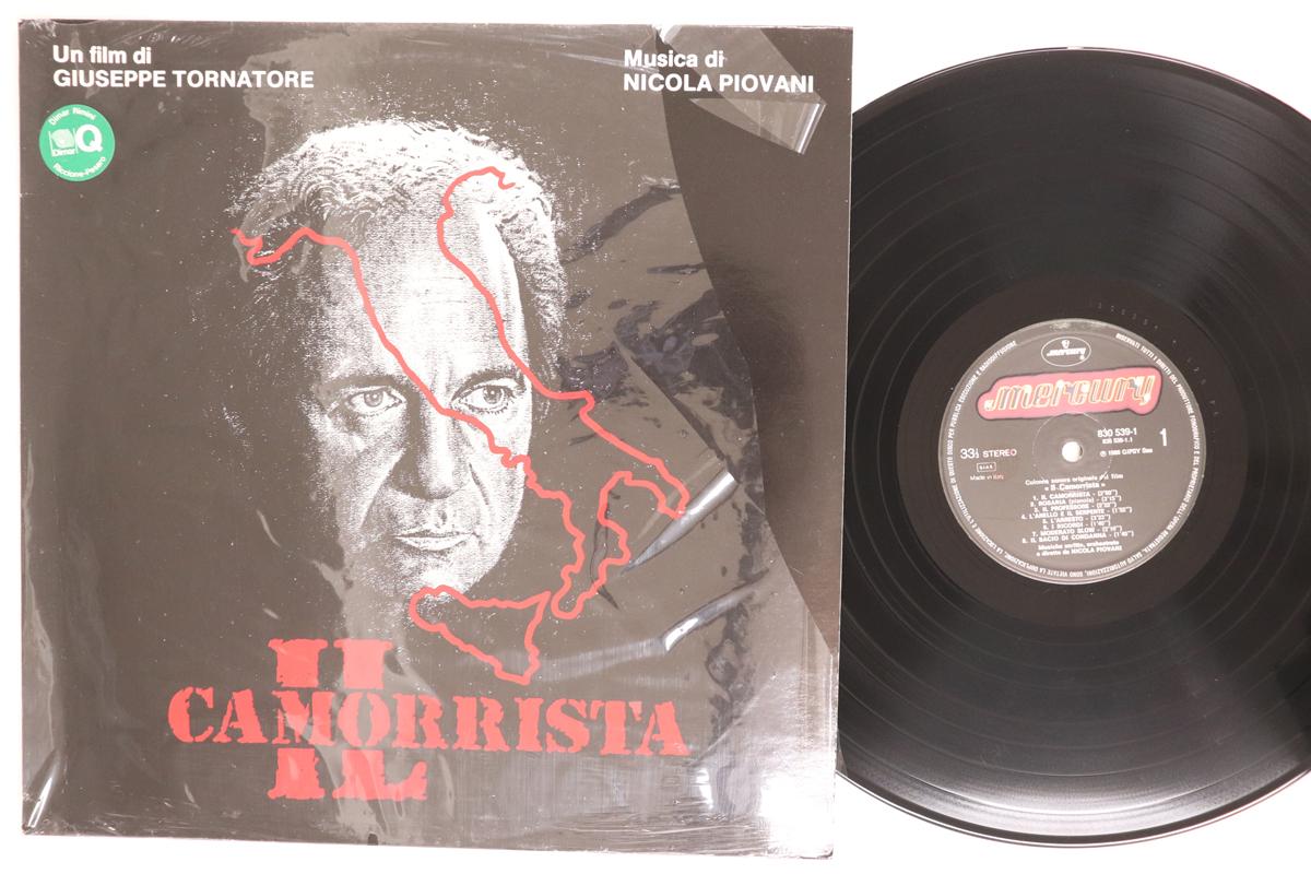 

LP Record OST NICOLA PIOVANI Il Camorrista 8305391 MERCURY 1986 Italy Soundtracks Musicals Used