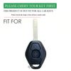 Silicone Car Key Case Cover Shell For BMW X3 X5 Z3 Z4 3 5 7 SERIES E38 E39 E46 E83 1998 - 2005 Keyless Protector Fob Accessories