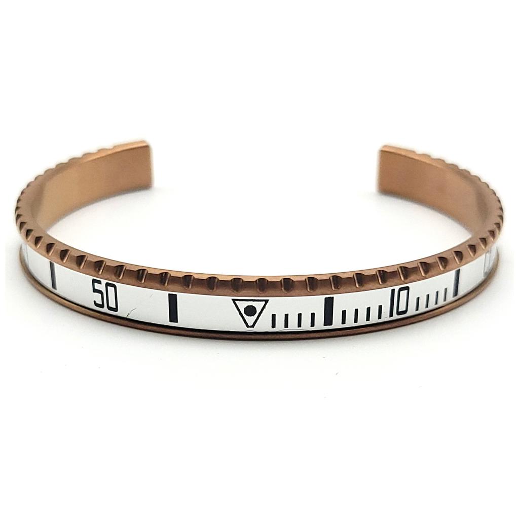 Speedometer Official [Pvd Rose Gold Collection] White Color