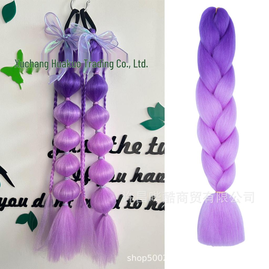 Three, Four, Five-Color Gradient High-Temp Fiber Jumbo Braid Material