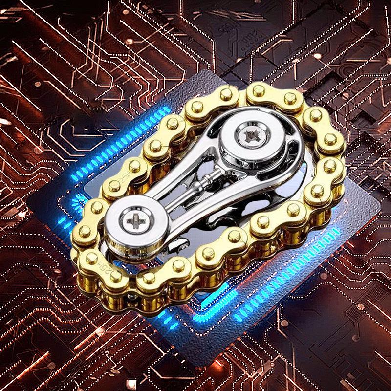 

Металлическая цепь-спиннер - Механическая игрушка для снятия стресса