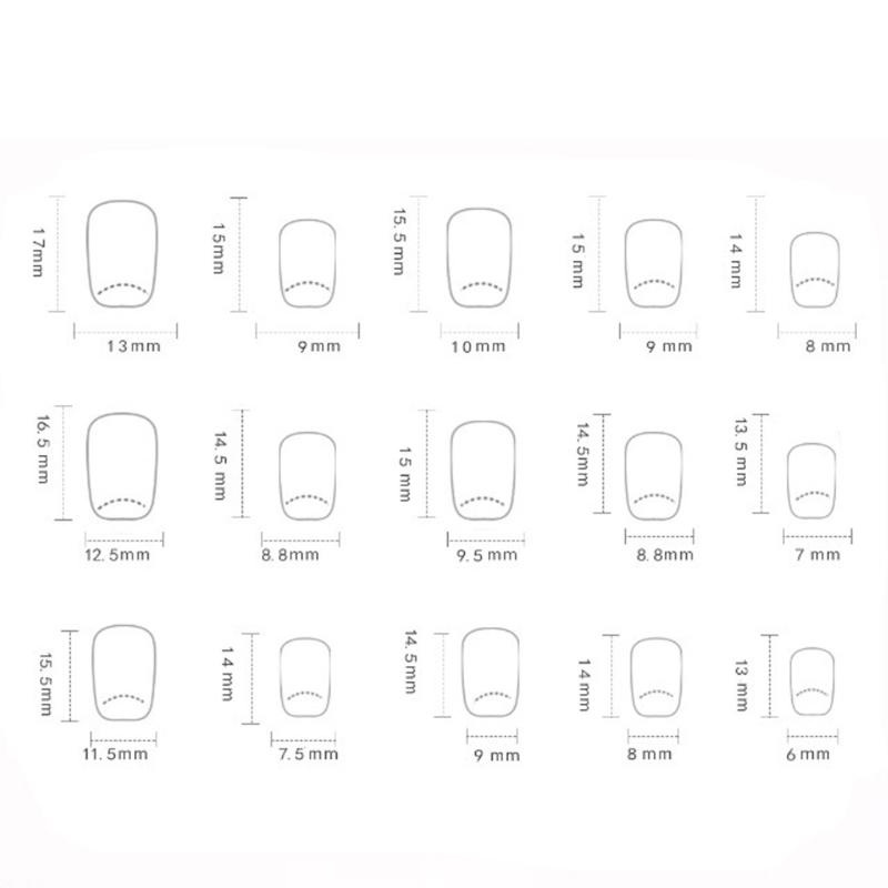 30 Piezas Mariposa 3D Uñas Postizas Ojo de Gato Cobertura Completa Uñas Adhesivas Dulces Uñas Artificiales Brillantes Uñas Postizas para Mujer