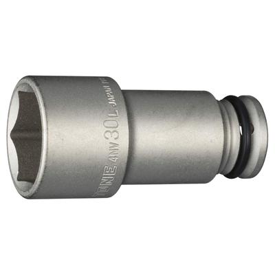 TONE Impact Long Socket Drive Angle Width Across Flats 30mm HP4NV-30L 12.7mm (1/2")