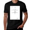 Een Zildjian Bekken US Patent Tekening Ontwerp T-shirt Nieuwigheid Grafisch T-shirt