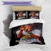 3pcs Custom Name Rap Star Energy Style Bedding Set Printed Bedding Set Duvet Cover Closure Includes 1 Duvet Cover & 2 Pillowcases Bedroom Decor