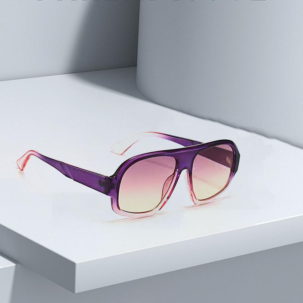 Vintage Fashion Square Frame Sunglasses For Women Blue Light Blocking Shades Uv400 Sun Glasses Vintage Decorative Sunglasses