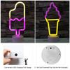 Cute Design Night Light Beside Lamp 3 * AA Cell Operated USB Powered Portable for Home Decoration Deco Birthday Present