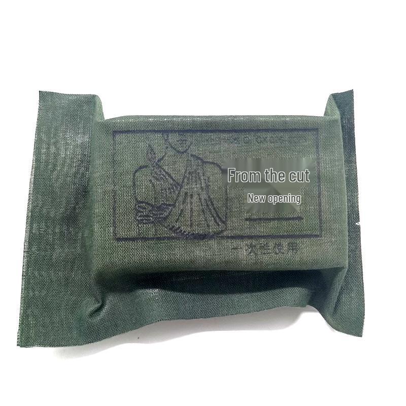 Emergency Rescue Training Kit: Compressed Triangular Bandage and First Aid Gauze