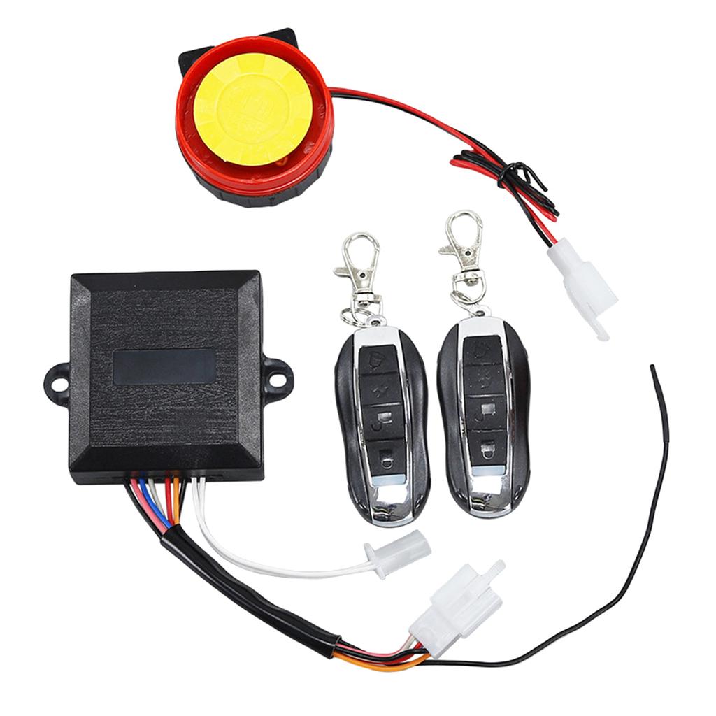 Diebstahlalarm für Motorräder und Beachbikes, Fernbedienung, Start-/Kill-Schalter, Ersatz, mehrere Alarmmodi