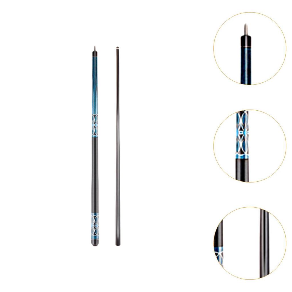 Portable Billiard Cue Carbon Fiber 58 Inch Snooker Stick for Game Enthusiasts