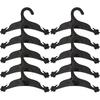 Pet Clothing Hanger, 10PCS Plastic - Skid Dog Puppy Cat Clothes Clothing Rack for Small Animals