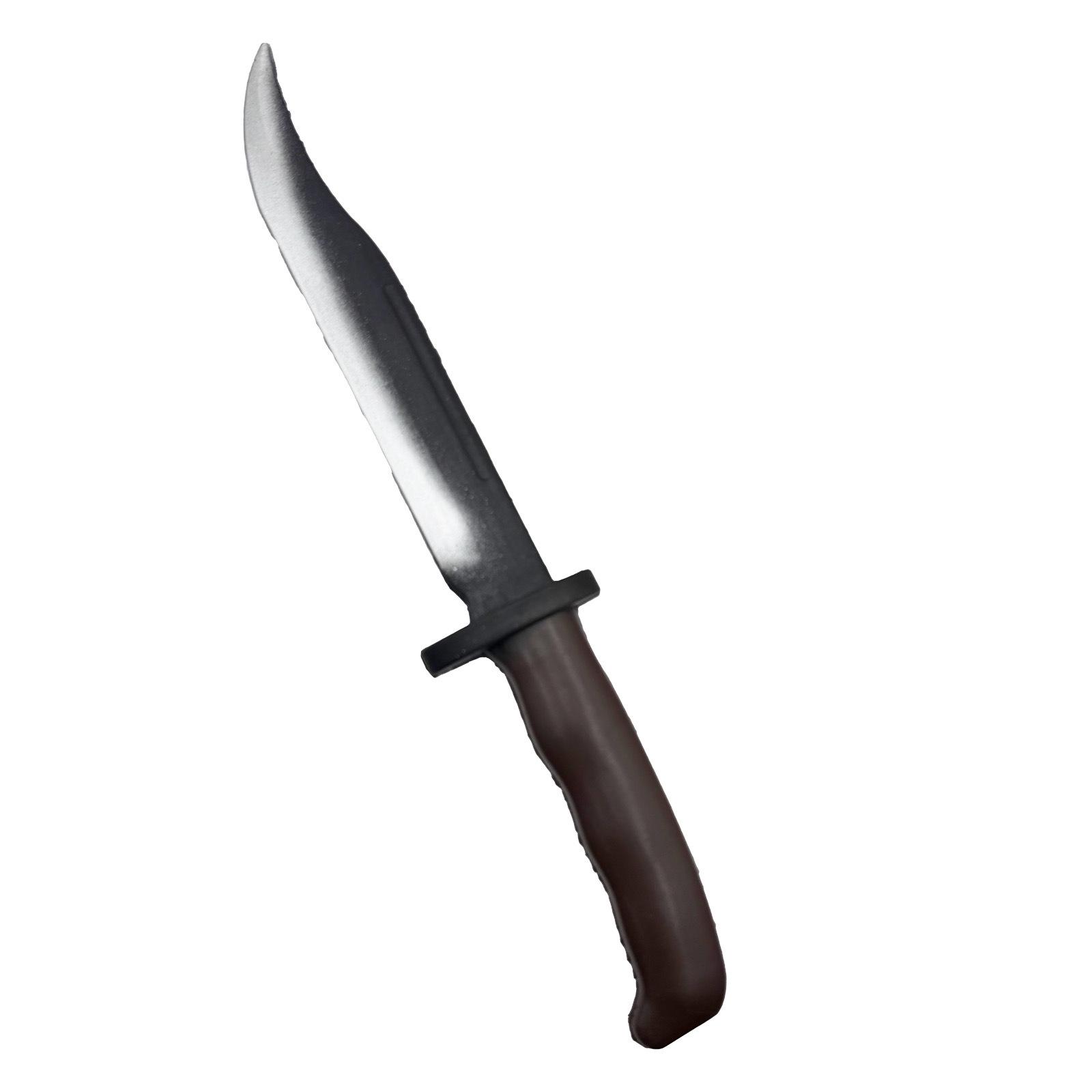 Halloween Bayonet Prop: PU Foam Dagger for Carnival, Mardi Gras, School Military Training, and Masquerade