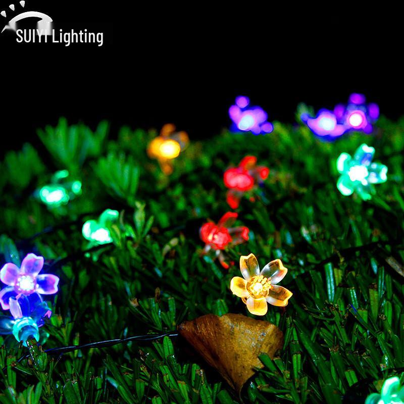 Solar LED Cherry Blossom String Lights 22m 200 Lights