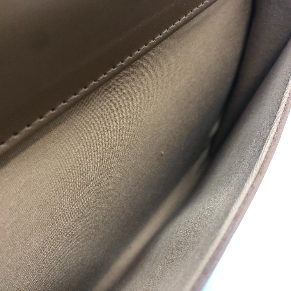 Louis Vuitton M55127 Monogram Mat Alston Shoulder Bag Matte Leather Beige