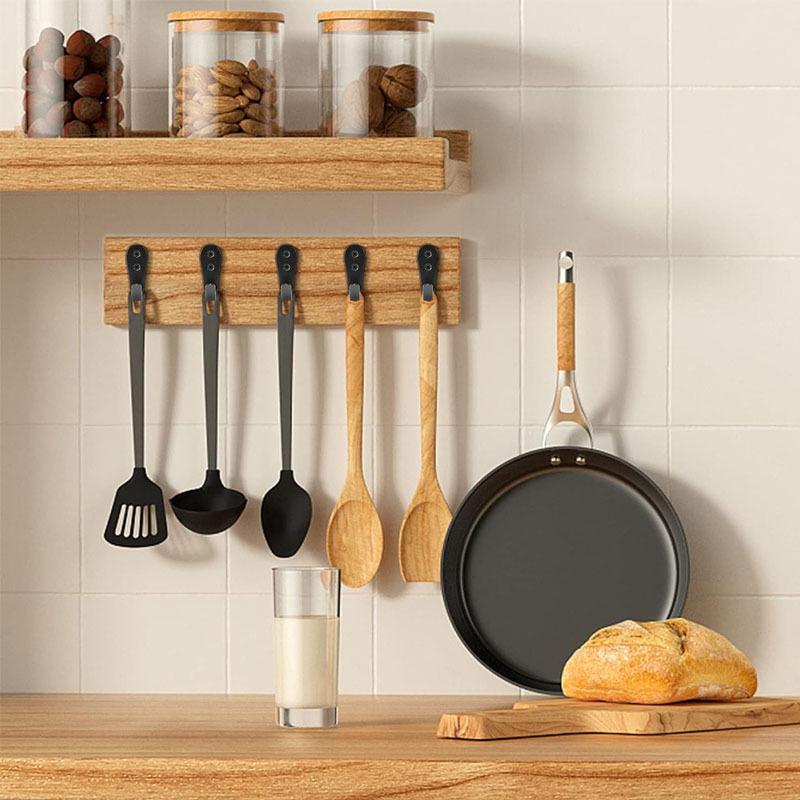 8PC Coat Hooks for Wall Heavy Duty Hooks for Hanging Coats No  Hooks Wall Mounted with Screws for Key Towel Bags