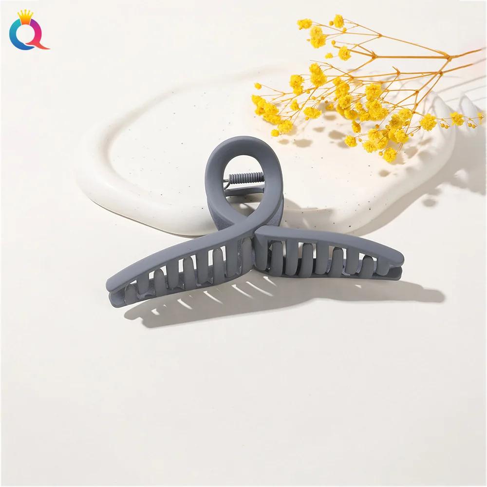 11-13cm Vintage Cross Hair Clip Large Barrette Crab Hair Claws Bath Ponytail Clip for Women Girls Claw Clip Hair Accessories