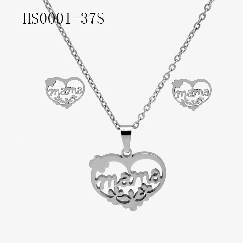 1 комплект элегантных женских подвесных ожерелий с подвесками и серьгами для пирсинга — фото 34