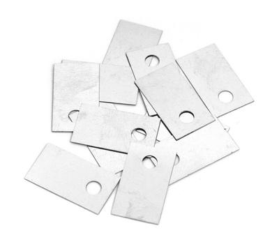 ALLPARTS Wippensattel Unterlegplättchen Set ca. 0,2 mm dick (12 Stück) BP-2214-001 []