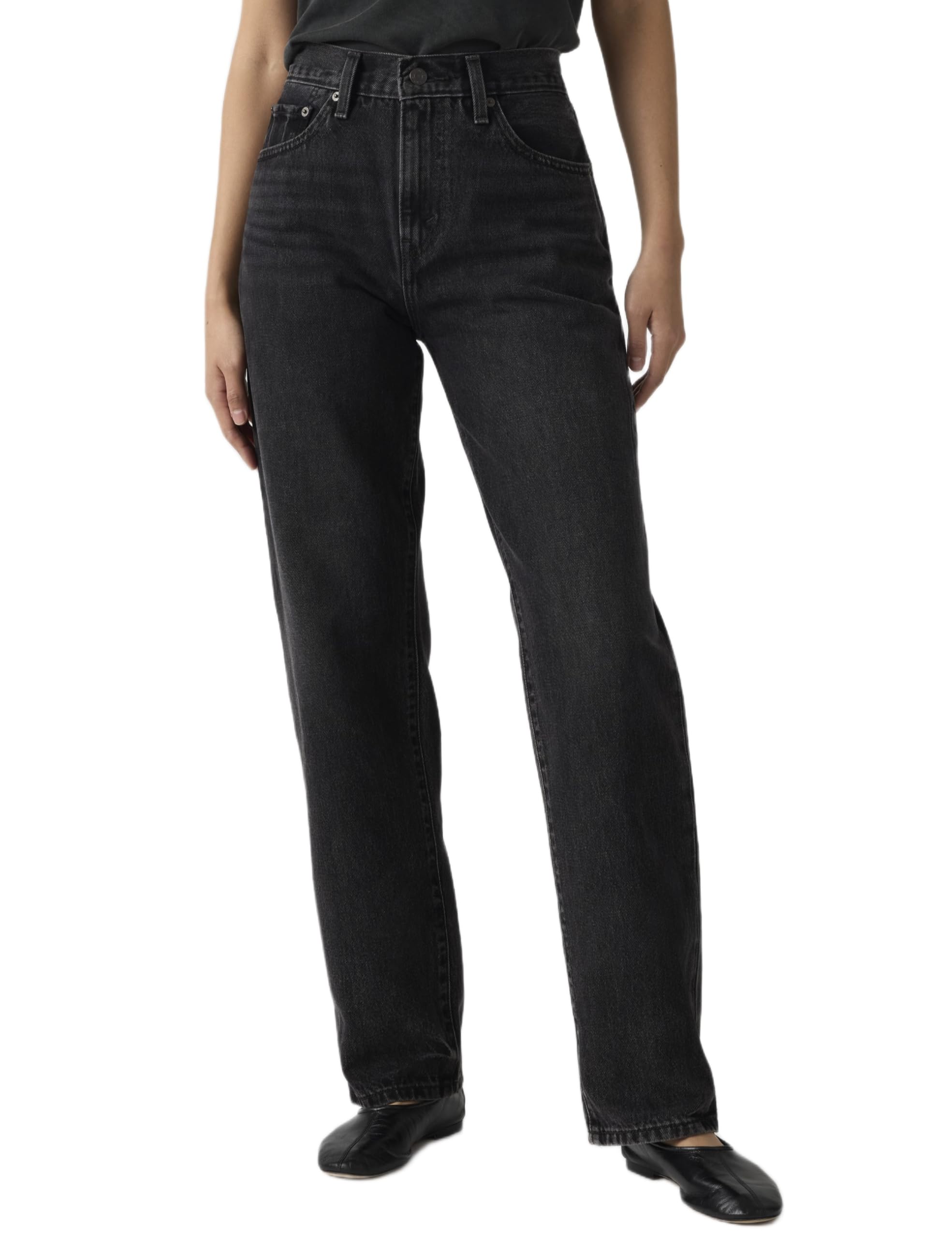 Levi s Jeans EASY DAD High Rise Relaxed Straight Women s W25 L30 005DC-0002