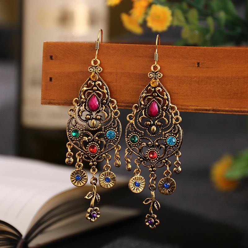 

Ethnic style classical mixed batch cheongsam earrings original ethnic earrings with jewelry earrings retro women s long exotic style